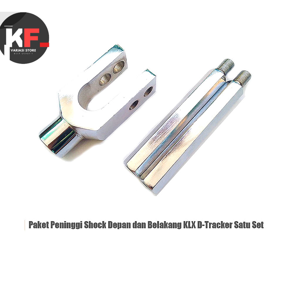 Peninggi Shock Depan dan Belakang KLX DTracker Satu Paket Untuk Motor Kawasaki KLX dan D-Tracker