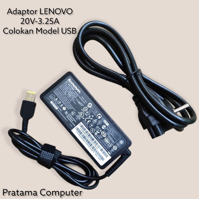 LENOVO - Charger Laptop Lenovo G40 G40-45 G40-70 G40-80 G400s G405 G405s S210 S215 Free Kabel Power