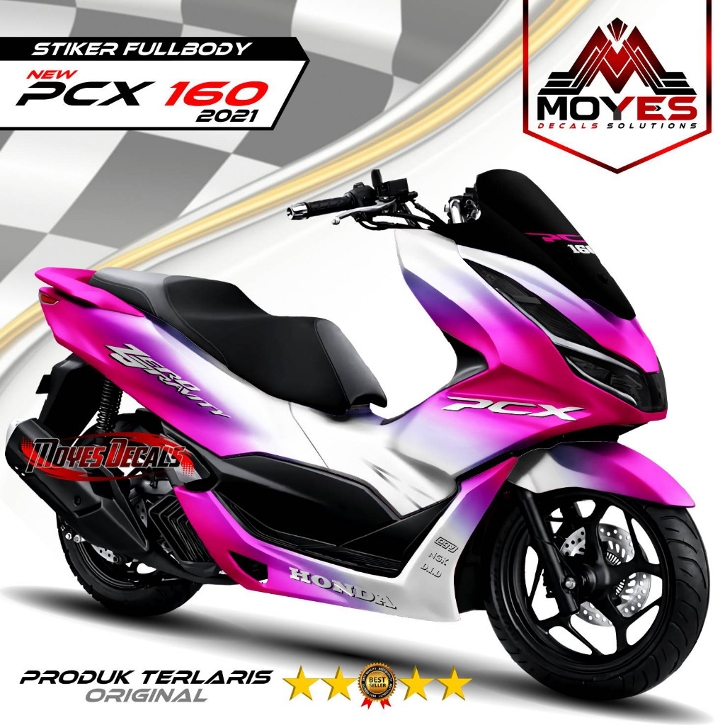 Decal PCX 160 new Fullbody / Stiker PCX 160 Motif Bunglon