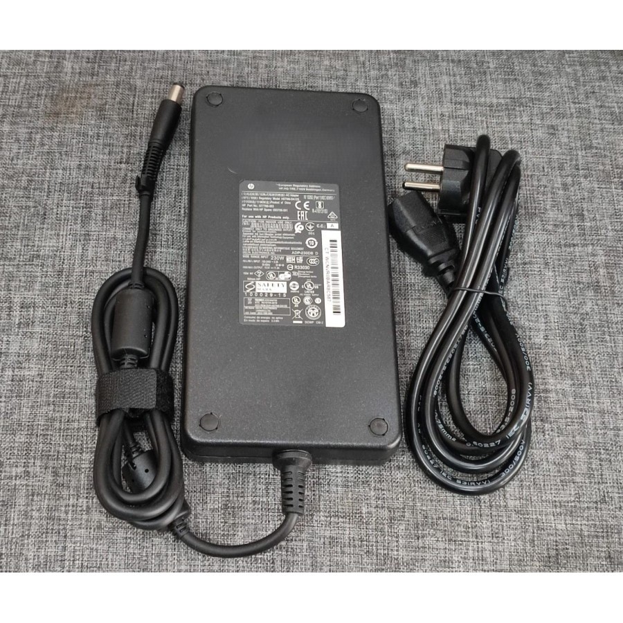 ADAPTOR CHARGER LAPTOP HP 19.5V 11.8A 230 WATT ELITEBOOK 8770W HSTNN-DA12