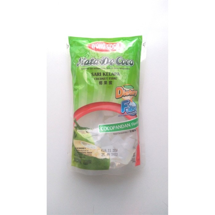 

WONG COCO NATA DE COCO PCH 360G PER BUNGKUS