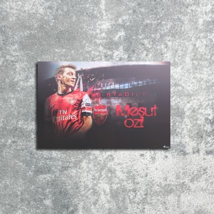 DL25 Poster Dinding Mesut Ozil Arsenal