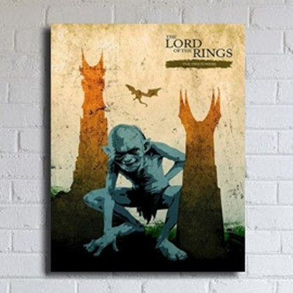 DL25 Poster Hiasan Dinding Film The Lord Of The Rings