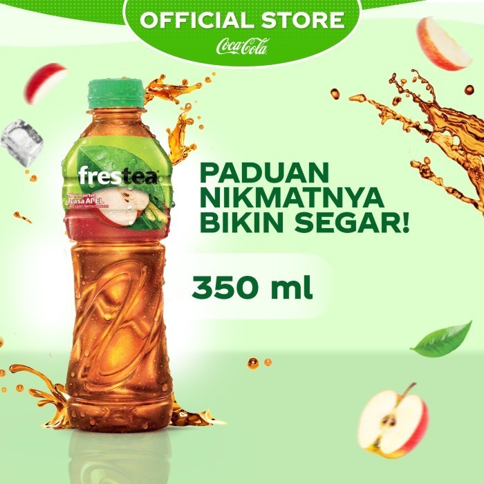 

NEW ITEM MINUMAN FRESTEA APPLE 350ML
