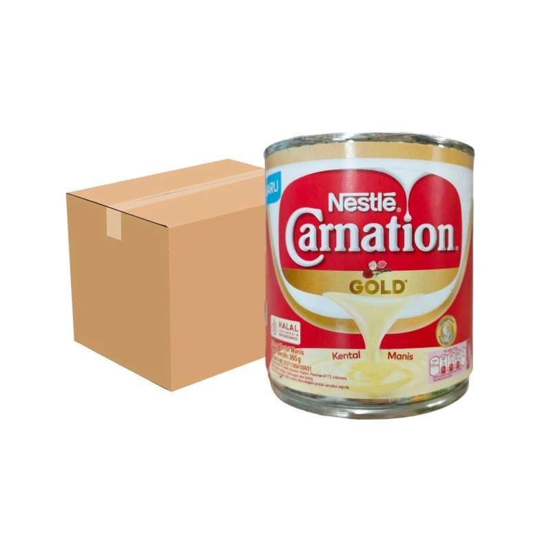 

Nestle Carnation Gold Krimer Kental Manis 1 Karton (48 x 365gr)