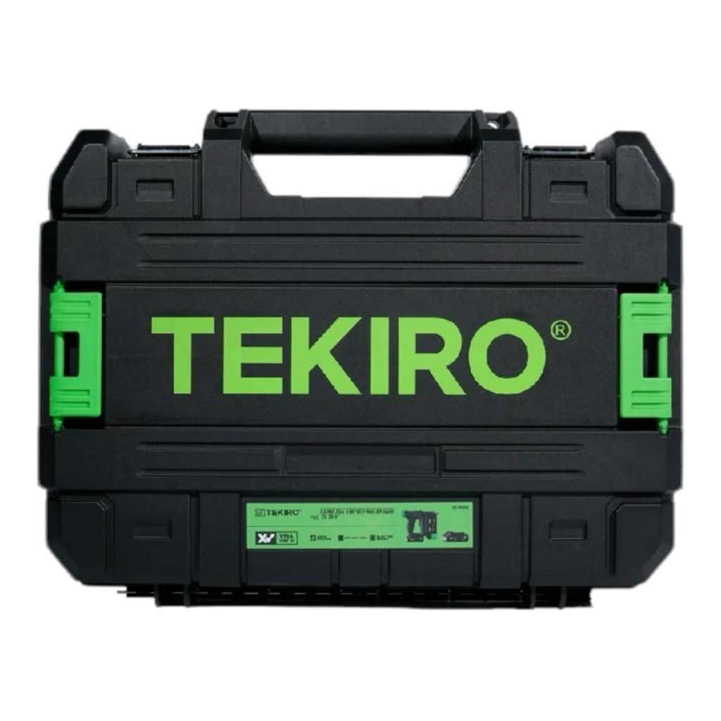 TEKIRO CORDLES XTRA Volt 20 Cordless Nailer DAN Staples 2 in1 / Staples battery 20 volt