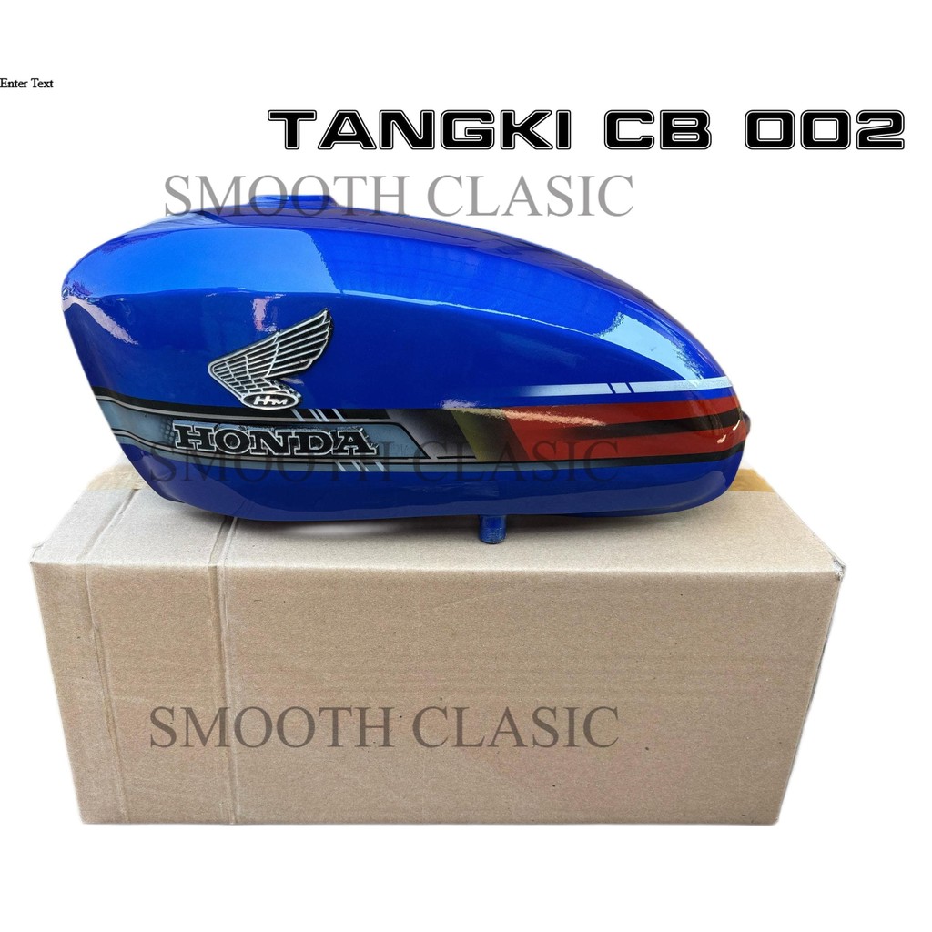tangki honda cb warna biru motif biruez tangki cb 100 002