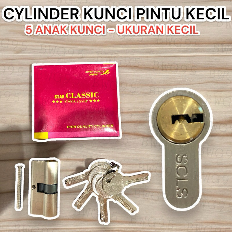 Classic Kunci Silinder Pintu / Cylinder Kunci Pintu 60 mm / Cylinder Klasik Kunci Pintu 6cm / Nexus 