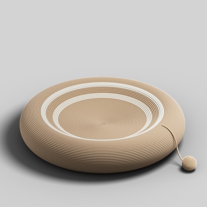 2 in 1 Garukan Kucing cat scratcher /Cakar Model Bulat Untuk Kucing Mainan Cakar Bulat Untuk Kucing 