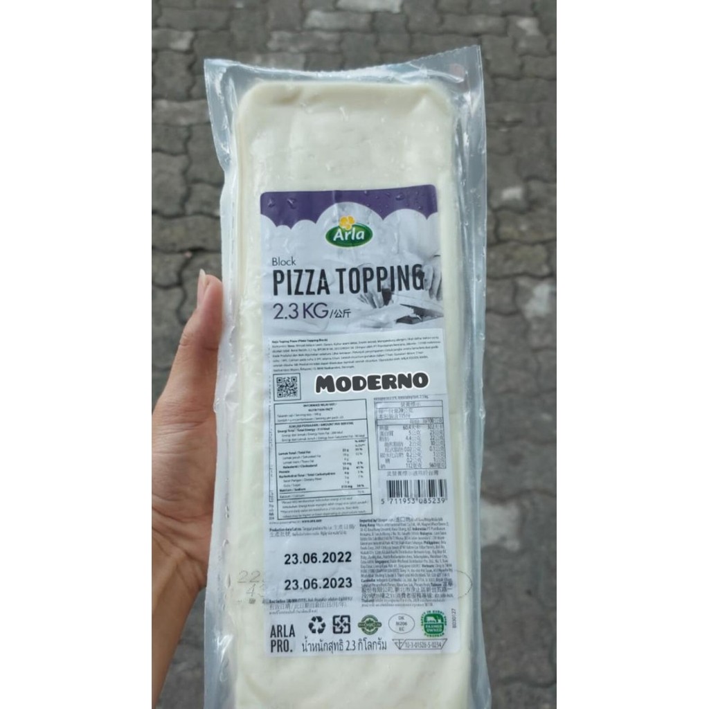 

KEJU Mozarella PIZZA TOPPING ARLA 2,3kg