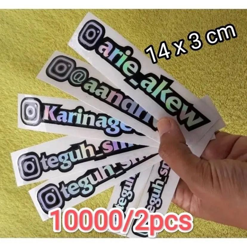 (cod)STIKER AESTHETIC LAPTOP, AKSESORIS HP, ANTI AIR, MOTIF, HELM, TUMBLER CUTTING NAMA