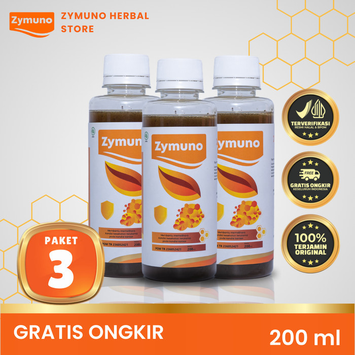 

ZYMUNO Madu Herbal Asli Cegah Kanker Paket 3