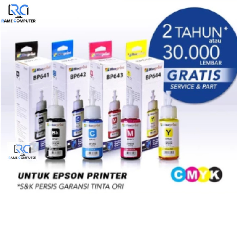 BLUEPRINT 664 Tinta Epson Original  For Printer Epson L120 L220 L350 70ml - Varian