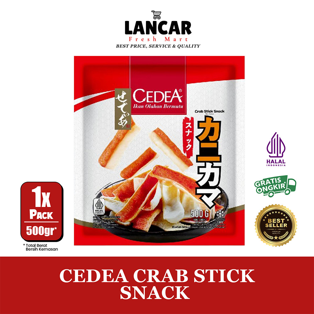CEDEA CRAB STICK SNACK 500GR