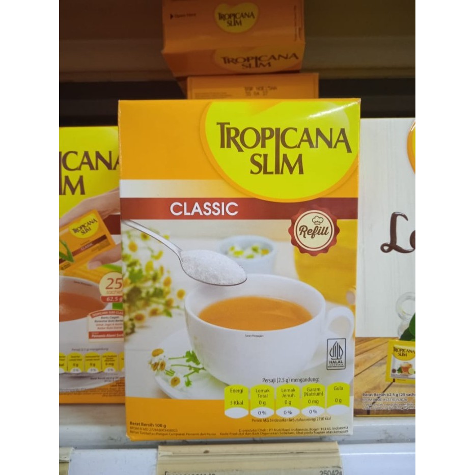 

TROPICANA SLIM SWEETENER DUS 100GR