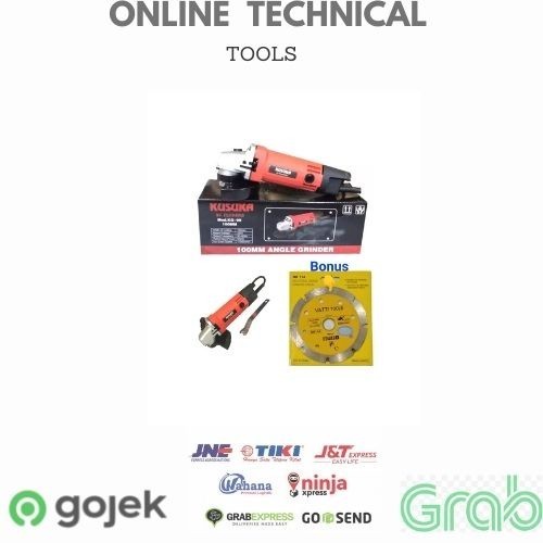 PROMO MESIN GERINDA TANGAN 4" KG-90 KUSUKA/FUJIYAMA GURINDA POTONG BONUS DIAMOND WELL KERAMIK
