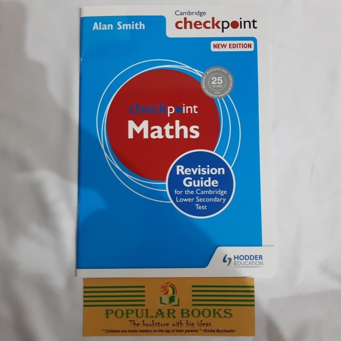 

Cambridge Checkpoint Maths Revision Guide for Lower Secondary Test