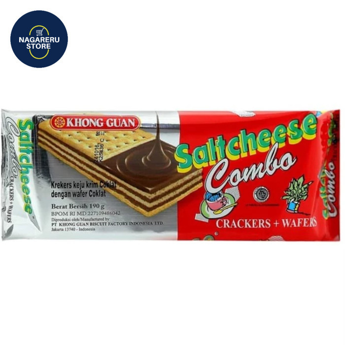 

Khong guan saltcheese combo 175gr