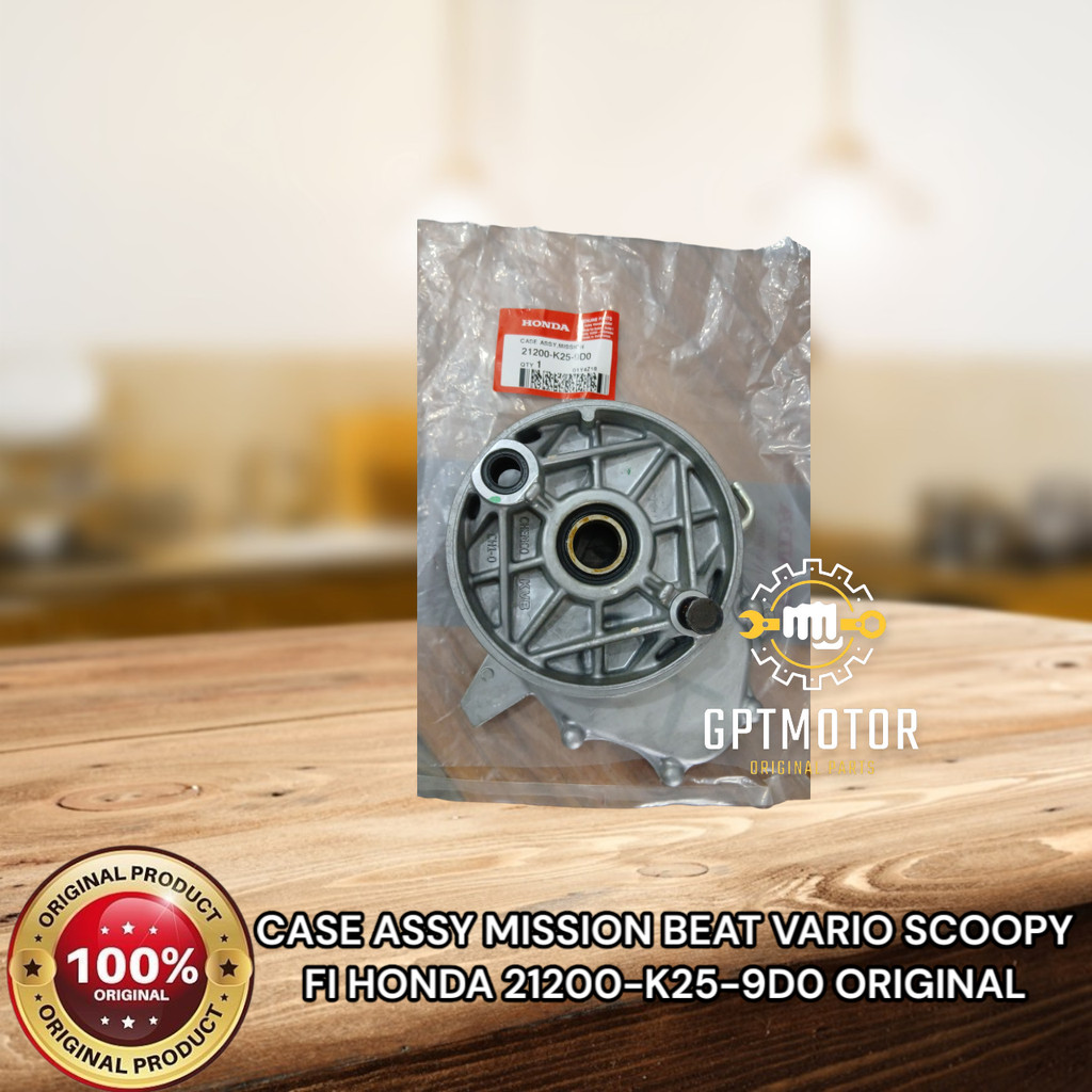 CASE ASSY MISSION BEAT VARIO SCOOPY FI HONDA 21200-K25-9D0 ORIGINAL