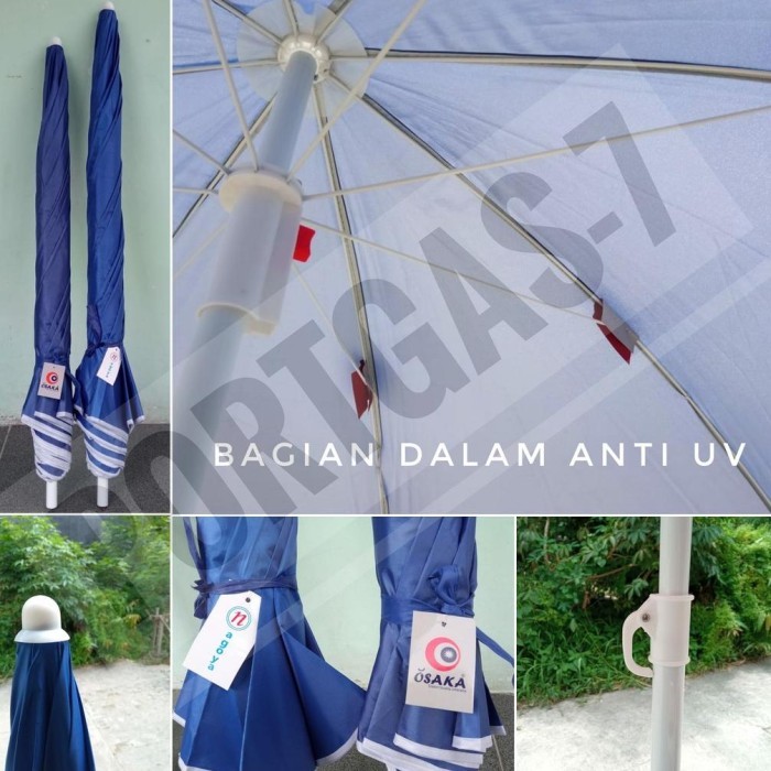 Payung Pantai Tenda Jualan Jumbo Anti UV 35''170cm 36''180cm Parasol Original Osaka/Nagoya