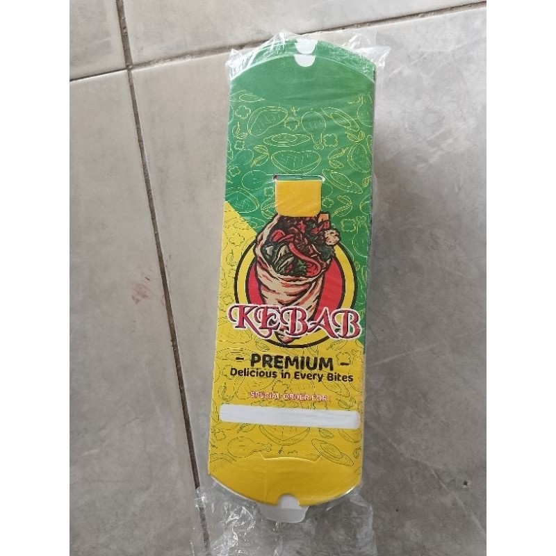 

Dus kebab/Kemasan kebab isi 50 pcs #WadahKekinian