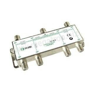 TV Splitter 6 Way merk IKUSI (Spanyol)
