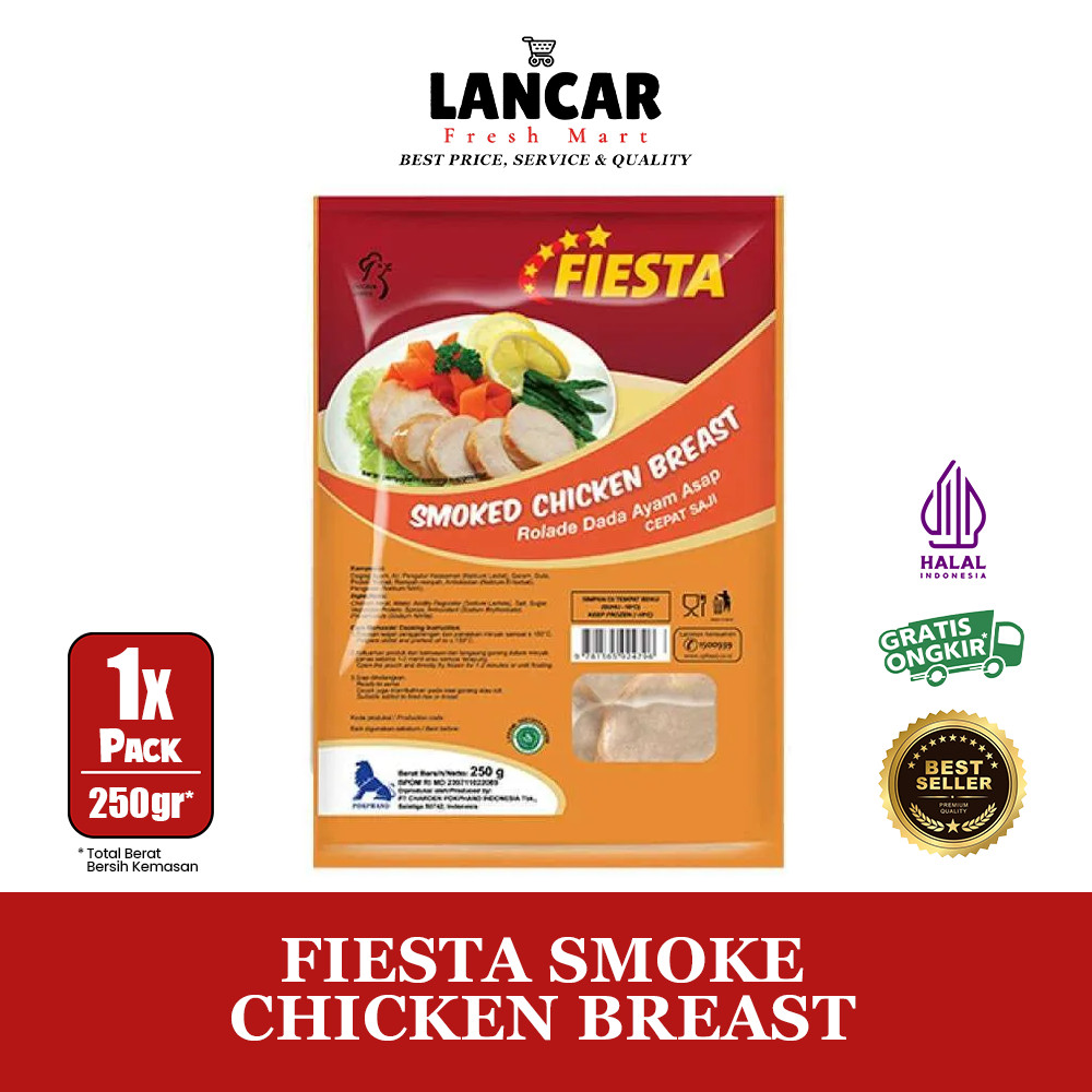 

FIESTA SMOKE CHICKEN BREAST 250GR