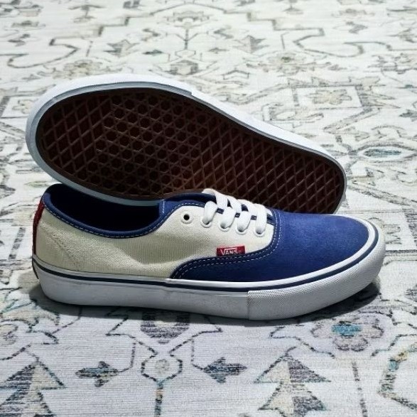 Vans Authentic Pro STV Navy Classic White (ORIGINAL BNIB RESMI PT NAVYA)