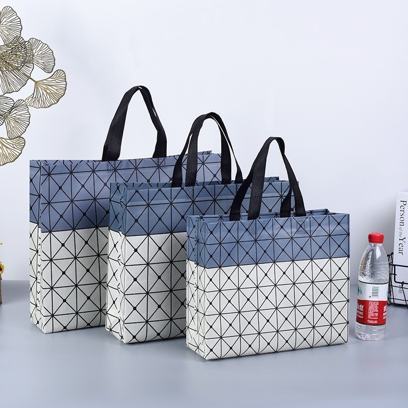 

ARFSHOP Mendale Tas Belanja / Tote Bag Spunbond Kain Motif Premium Kantong Jumbo Tas Kado Gift - WFB