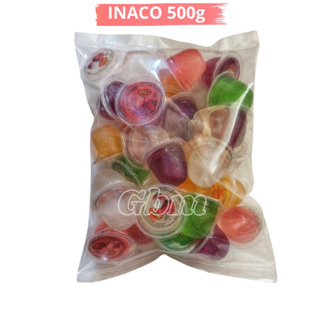 

INACO JELLY CURAH MIX 500 gram isi (32-33pcs) rata rata 485gr
