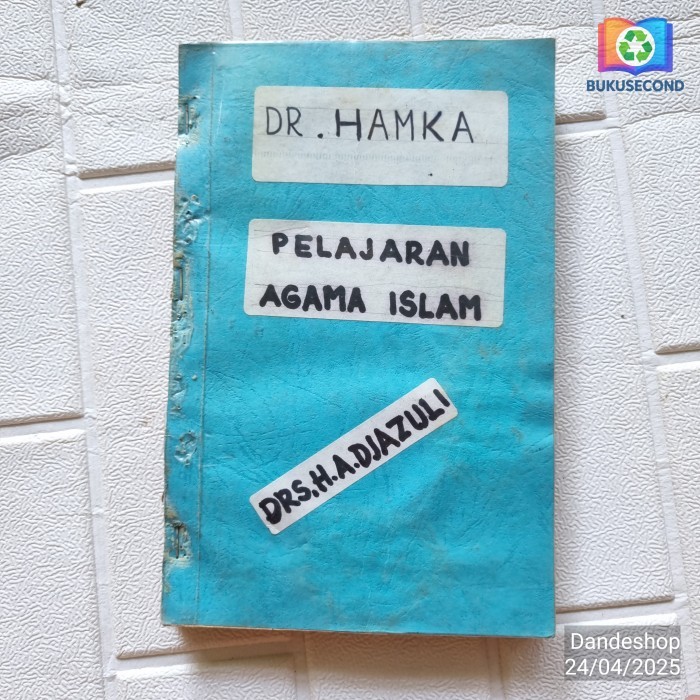 Buku Peladjaran Agama Islam oleh Doctor Hamka Cetakan 1961 - BUKUGRAFI