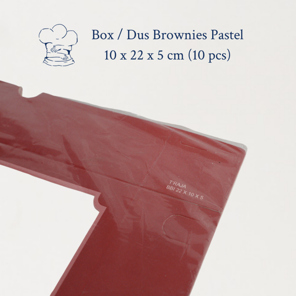 

Dus Brownies Traja (10X22x5cm, isi 10 Pcs)