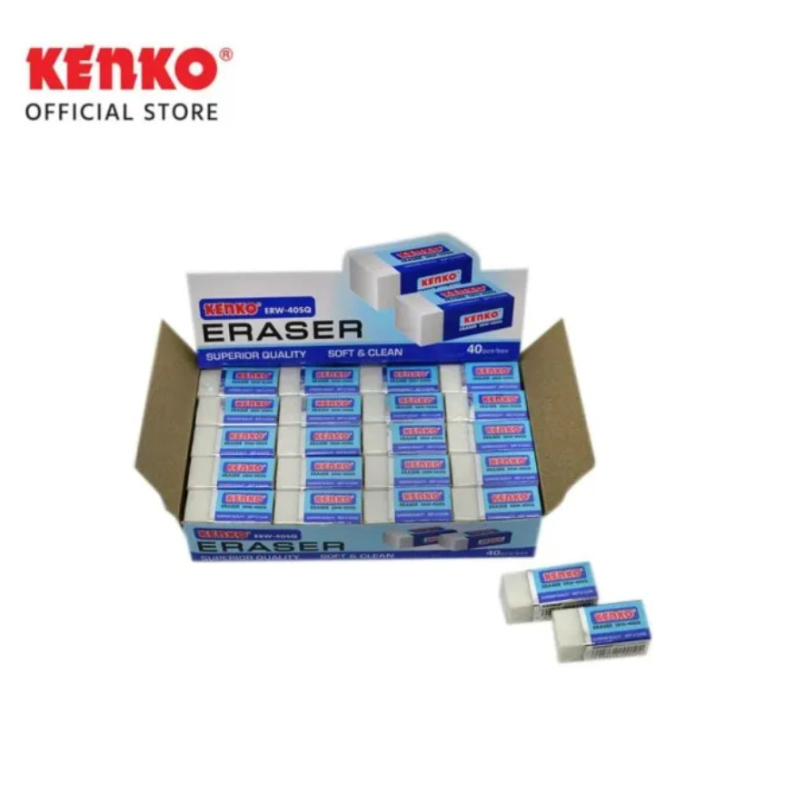 

KENKO Penghapus ERW-40SQ Eraser Kecil [Per pak isi 40pcs]