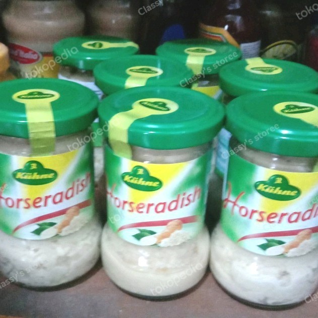 

Kuhne horseradish cream 140 gr/saus dressing