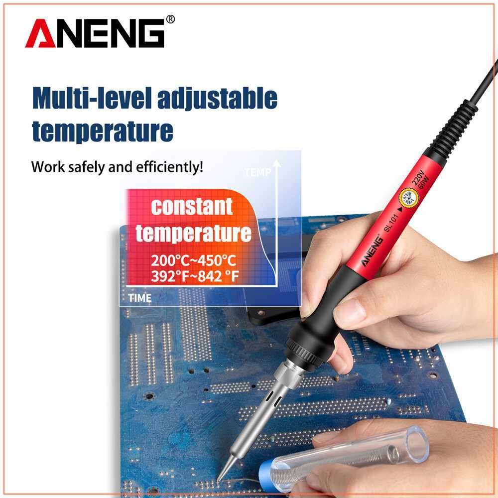 ANENG Solder Elektrik Adjustable Temperature 60W - SL101