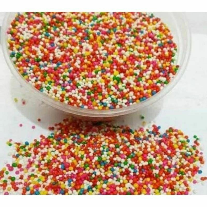 

[Menara] Trimit Sprinkle Butir Rainbow 50gr