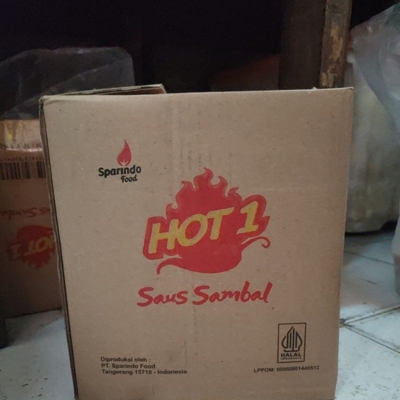 

Sarindo Food Hot Saus Sambal 1 dus (10pcs)
