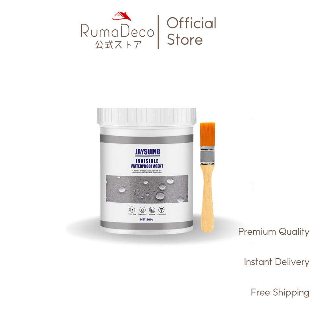 「 RUMADECO 」Lem Transparan Bening Anti Bocor Dan Rembes | Invisible Waterproof Insulating Sealant | 