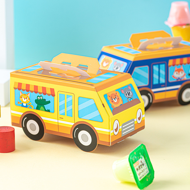 

GOODIE BAG BOX MOBIL / TAS PAPER BAG BENTUK MOBIL LUCU