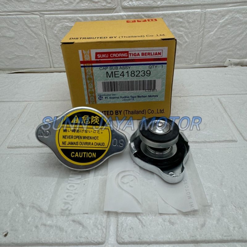 TUTUP RADIATOR CAP RADIATOR CANTER PS125 PS110 FUSO ME418239 ORIGINAL