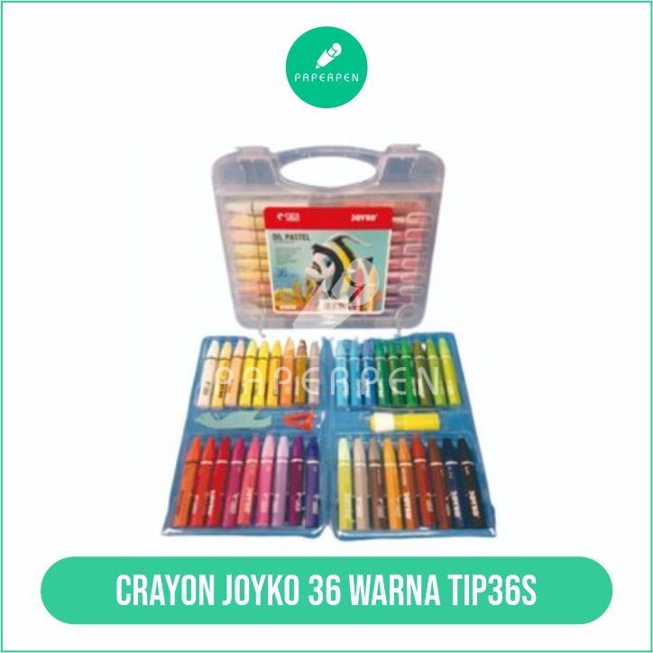 

(PRO_ATK) Crayon Joyko 36 Warna Tip36S