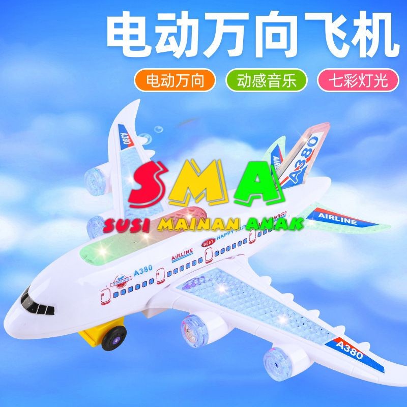 Mainan Anak Pesawat Baterai