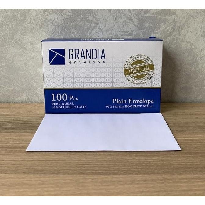 

Amplop grandia 1 Pack - Amplop GRANDIA isi 100 lembar - P104 Polos