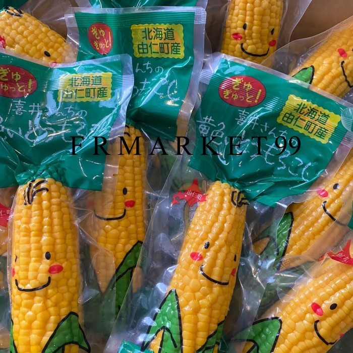 

Jagung Hokkaido Jepang Original Super Manis Bisa Makan Mentah / Jagung Jepang / 1 Pcs