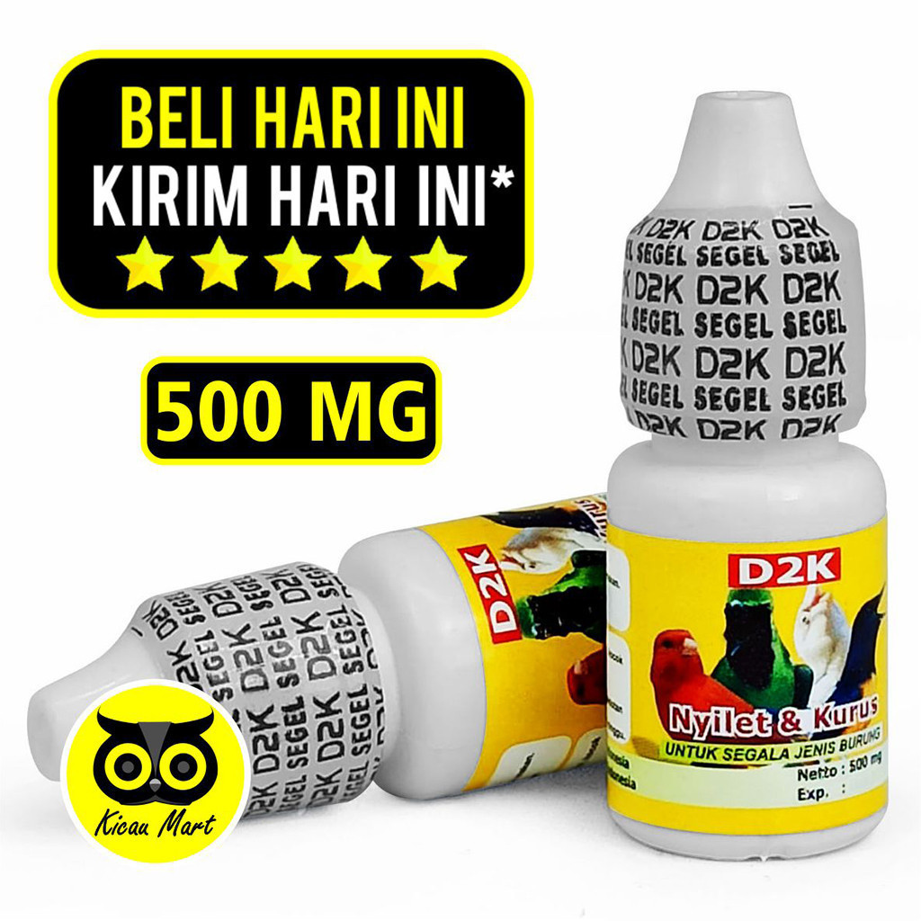 KICAU MART OBAT BURUNG MURAI KENARI LOVEBIRD CUCAK NYILET & KURUS D2K ATASI LESU DADA TITIS MENCRET 