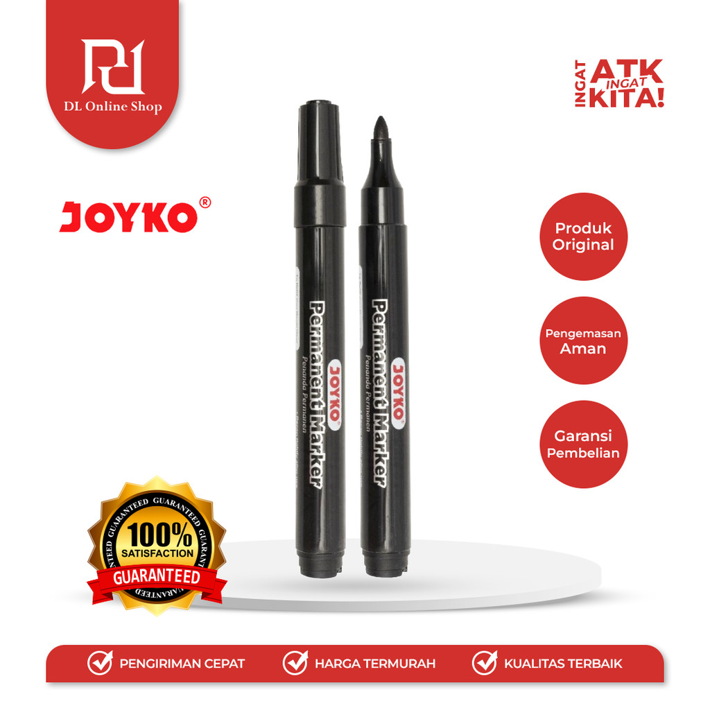 

JOYKO SPIDOL PERMANEN/ PERMANENT MARKER PM-34 (1LSN/ 12PCS)