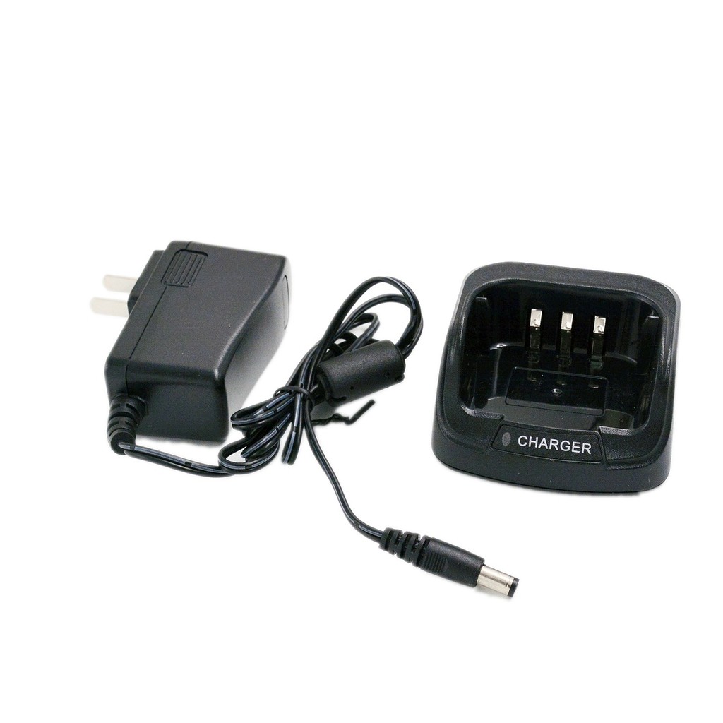 QYT QC8R Desktop Charger Tray & AC Plug Adapter for KT8R KT-8R Walkie Talkie Power Supply Accessory 