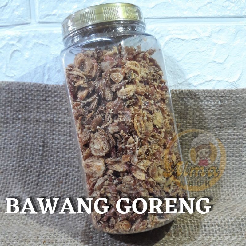 

BAWANG GORENG BREBES +- 1 TOPLES BAWANG MERAH GORENG