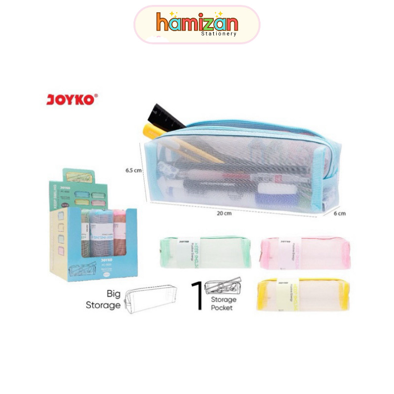 

Zipper Pencil case Sleting PC5020 / Tempat pensil / Tempat alat tulis Joyko Pc-5020 Pc 5020
