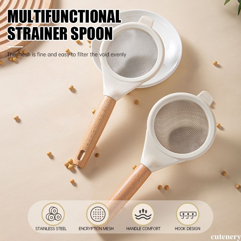 

Food Strainer Filter Saringan Terigu Penyaring Makanan Minuman Serbaguna